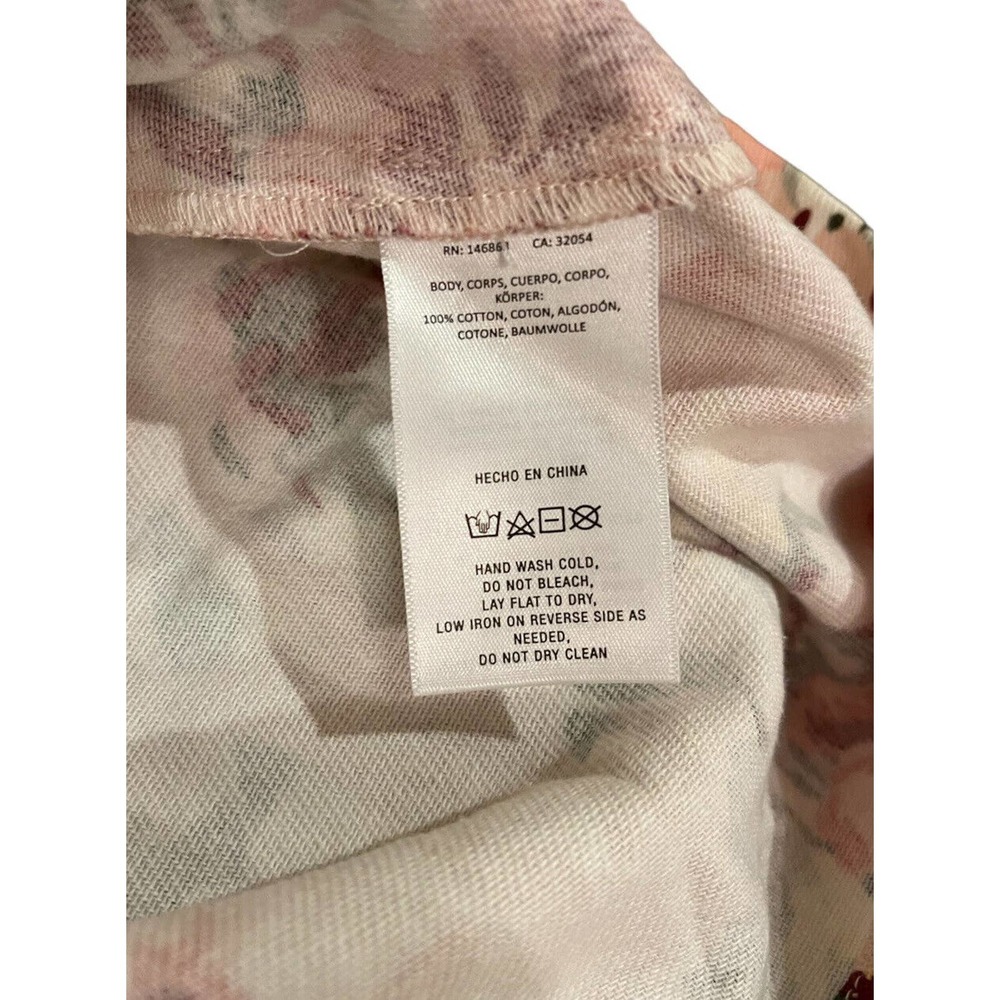 Anthropologie Mare Mare Shirt Dress Pink Floral Womens S Jacket Belt Cottagecore - Picture 10 of 14